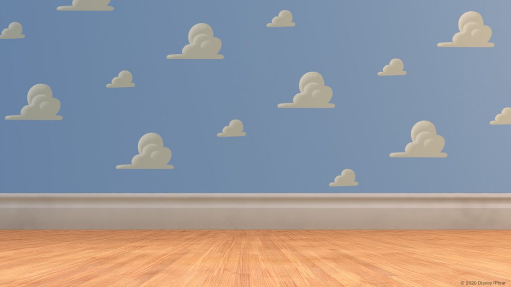 Toy Story Andy's room wallpaper - Virtual Backgrounds