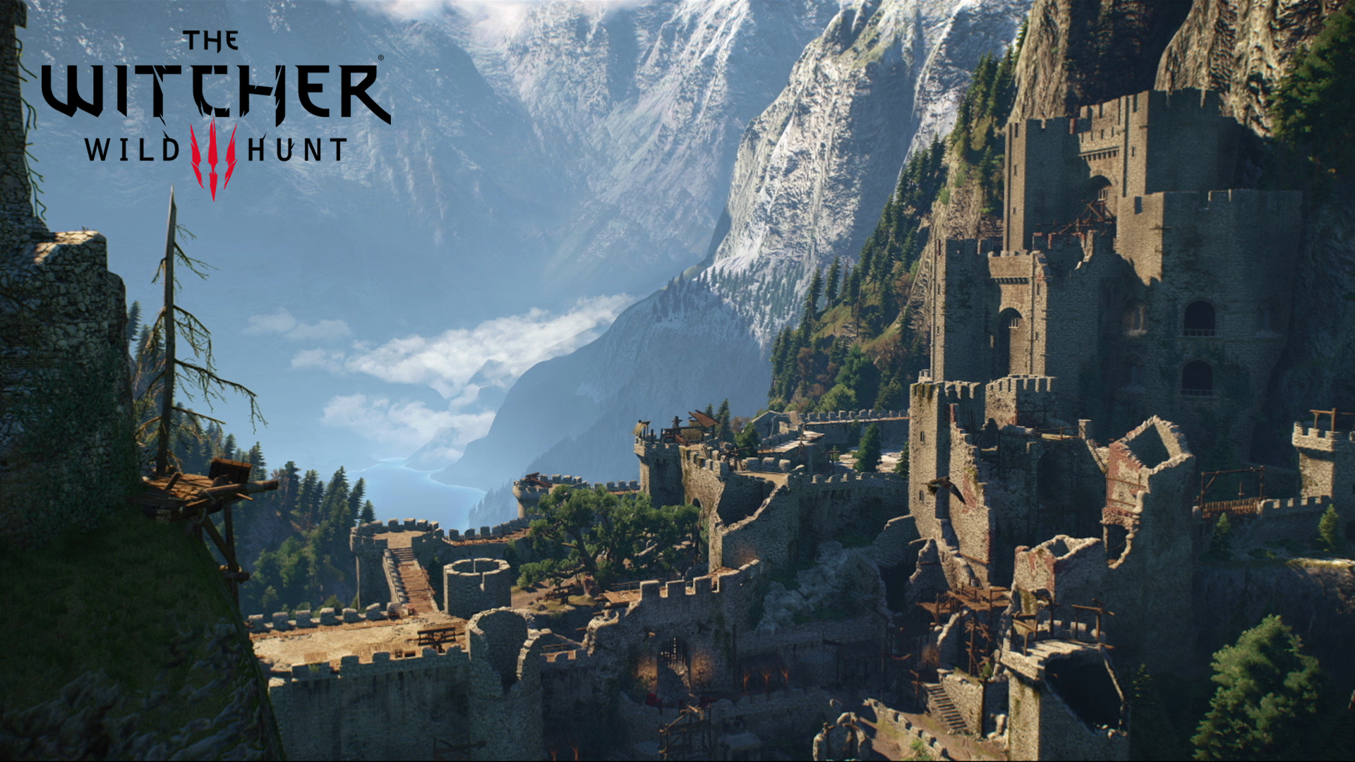 The Witcher 3: Wild Hunt Kaer Morhen. Virtual background to use on Zoom, Microsoft Teams, Skype, Google Meet, WebEx or any other compatible app.