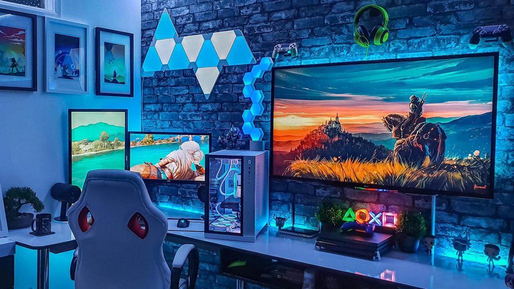 Gaming Setup Gaming Room Background For Zoom Pic Hose