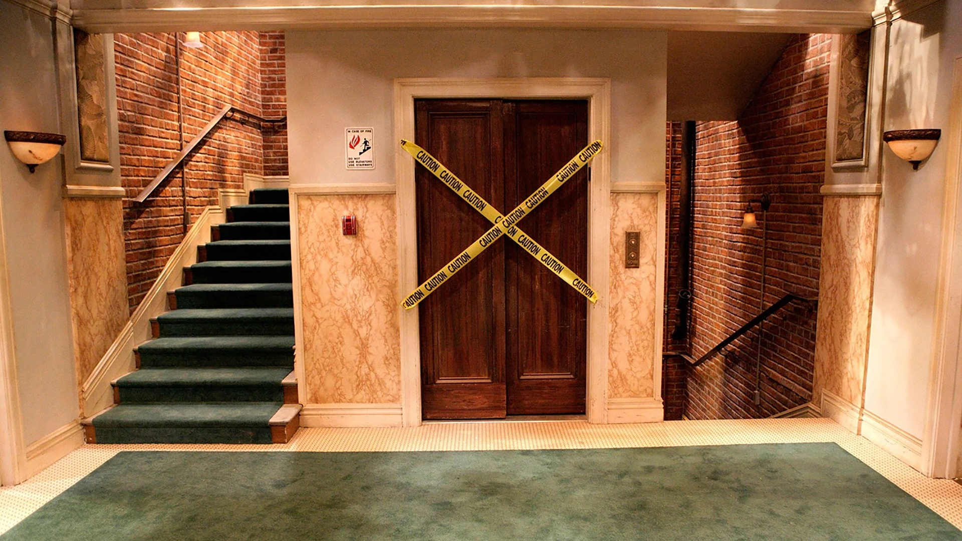 the-big-bang-theory-elevator-hall-virtual-backgrounds