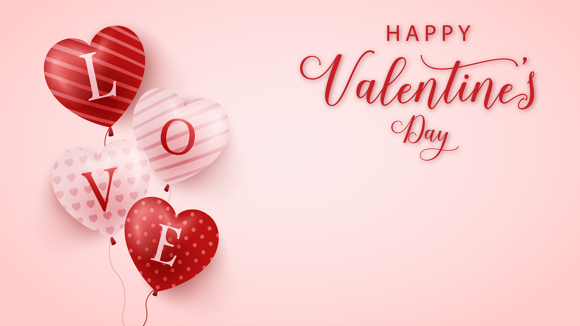 Happy Valentine's Day. Virtual background to use on Zoom, Microsoft Teams, Skype, Google Meet, WebEx or any other compatible app.